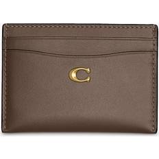 Coach Classic Card Case Col: Dark Stone - OS