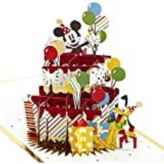 Festartikler Hällmark Signature Paper Wonder Pop Up Birthday Card Disney Mickey Mouse and Friends