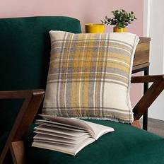 Cascade Home Very Chenille Check Sherpa Chair Cushions