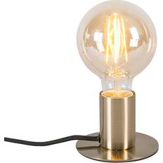 QAZQA Bordslampor QAZQA Art Deco Guld Bordslampa