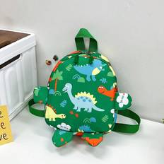 Green - Women School Bags Shein Cartoon Dinosaur Mini School Bag - Travel Outdoor