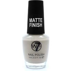 W7 Grey Nail Polish Matte Latte