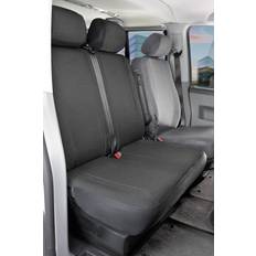 Sellerie Auto Walser Transporter En Tissu Pour VW T6 Double Banquette Avant Pliable