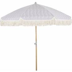 Grå Parasol Brafab Gatsby parasol Ø180 striber 180cm