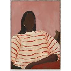 Paper Collective Red Stripes Poster 50x70cm