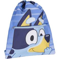 Borse Bluey Zaino A Sacca Per Bambini Azzurro 27 X 33 X 1 Cm