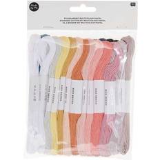 Garne reduziert Rico Design Stickgarnset Multicolour Pastel, 24-teilig