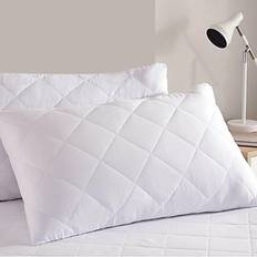 Gr8 Home Of Anti Allergy Zipped Protectors 2 Pillow Case White