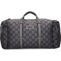 Gucci Schwarz Duffletaschen & Sporttaschen Gucci Gg Ripstop-nylon-reisetasche Grau 01