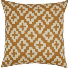 Linen Cushion Covers furn. Nomi Geometric Monoprint Cushion Cover Yellow (45x45cm)