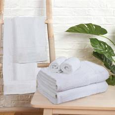 Linen Bath Towels Brentfords Quick Drying Cloth Super Bath Towel White