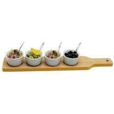 Van Gogh Snack Dip Tray Appetizer Tapas Paddle