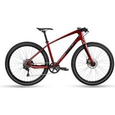 Rosso Biciclette da città BH Racerhybrid Silvertip Lite Red/Black/Red