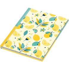 Fresh Lemons A5 Squared Notebook