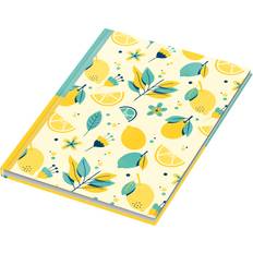 RNK Verlag Fresh Lemons A5 Squared Notebook