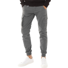 Mens cargo shorts Jack & Jones Men's Paul Warner AKM 111 Cargo Pants - Grey
