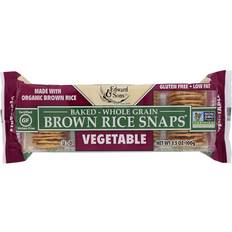 Edward & Sons Organic Brown Rice Snaps Crackers 100g