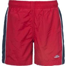 3/4 Swim Shorts Trespass Brandon Kids' Swim Shorts Red 3/4