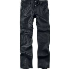 3XL Jeans Gipsy Pantaloni di pelle di - GBJeans LNTV - Uomo - nero