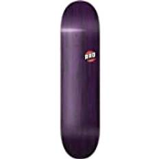 Skateboards Rad Unisex – Erwachsene Blank Logo Skateboard, Purple Maple, 8"