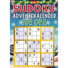 Sudoku Adventskalender 2023 für Opa Weihnachtsgeschenke für Opa