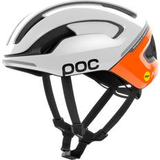 POC Orange Cycling Helmets POC Omne Beacon MIPS Helmet White Orange