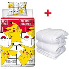 Pokémon Kinderzimmer Pokémon pikachu gelb einzelbett set bettbezug mit deck winterlich