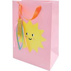 Festartikler Rico Design Paper Poetry Geschenktüte Sonne Happy Birthday 18x26x12cm rosa