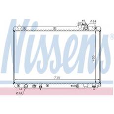 Termosifoni Nissens 64766 Car Thermal engine