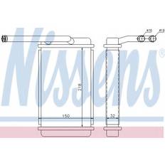 Nissens Radiator Heat Matrix interior 71757