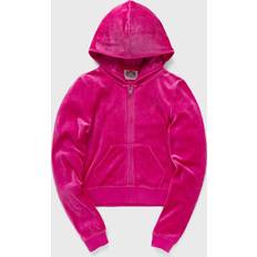 Bambus Pullover Juicy Couture WMNS ROBYN HOODIE women Hoodies Zippers pink in Größe:XS