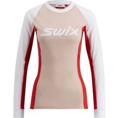 Røde Klær Swix RaceX Classic Long Sleeve W Peach Whip Teaberry