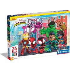 Puzzles Clementoni Spidey and His Amazing Friends Maxi Puzzle 24 Teile