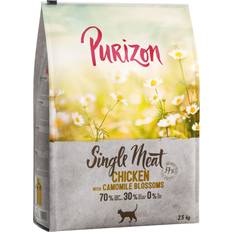 Purizon 2,5kg Single Meat Kylling kamilleblomster tørfoder