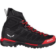 46 ½ - Damen Sportschuhe Salewa Herren Ortles Light Mid PTX Schuhe schwarz