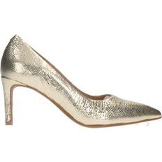 Pavement Højhælede sko Pavement Stilet Nubia Glam Gold Metallic