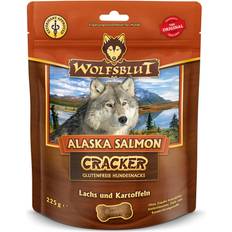 Wolfsblut Katzen Haustiere Wolfsblut alaska salmon cracker 225g leckerli