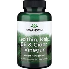 Swanson Lecithin Tang B6 Æblecidereddike 240 Tabletter