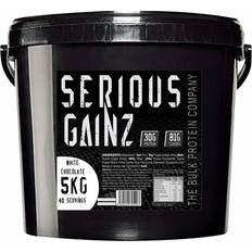 The Bulk Protein Company Serious Gainz 5kg White Chocolate