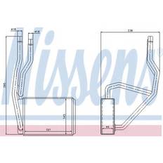 Radiateurs Nissens Radiateur De Chauffage 71765 2 5 Portes