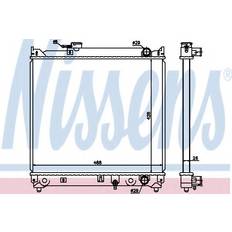 Termosifoni Nissens 64155 Radiator engine cooling