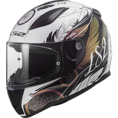 LS2 FF353 Rapid II Integralhjälm Boho Vit-Svart-Rosa