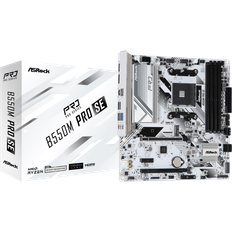 Asrock Socket AM4 Motherboards Asrock B550M Pro SE DDR4