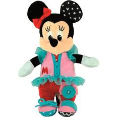 Clementoni 17860 Montessori plysch Disney Baby Minnie klä upp interaktivt och stimulerande spel, motorik och koncentration, pedagogisk uppvaknande leksak, 18 månaders spel, baby motorik leksak