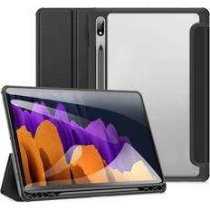 Dux ducis Samsung Galaxy Tab S8 S7 Shockproof Cover m. Penholder TOBY Series Sort