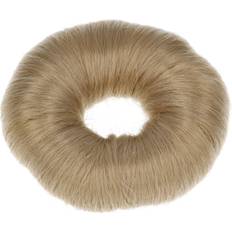 Kombinerade Lock- & Plattänger Hair Bun S Blond 73mm