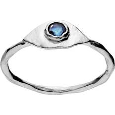 Maanesten Argos Ring. - Sølv/Blå