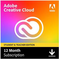 Adobe Creative Cloud Student & Teacher Edition, 1 Year download