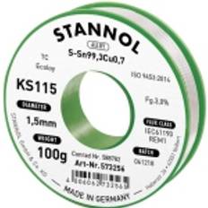 Stannol KS115 Loddetin, blyfri Spole Sn99.3Cu0.7