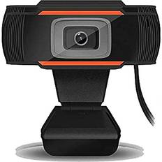 Webcams Netum 1080P Webcam, HD 12.0M Pixels 30fps, 180 Degrees Vertical Video Calling Computer Web Camera with Microphone & USB 2.0, Auto White Balance, Color
